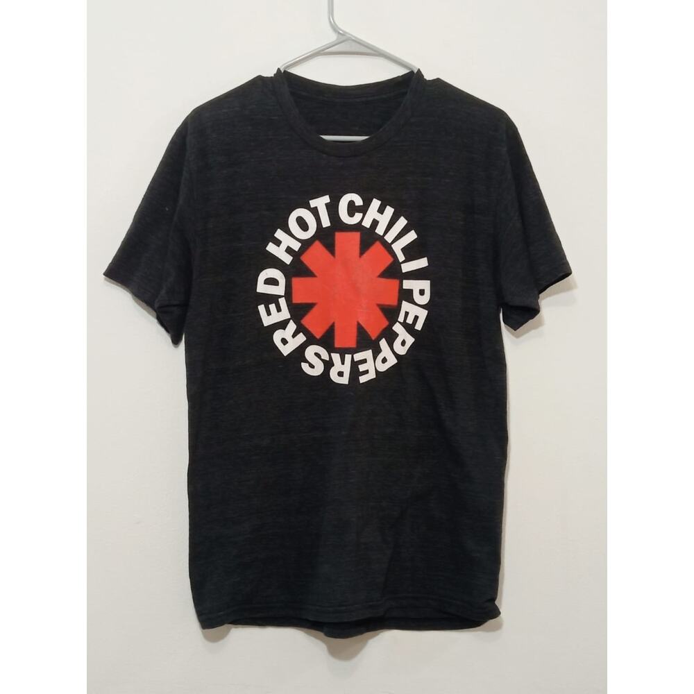 Red Hot Chili Peppers Men's T-shirt Black Size Medium